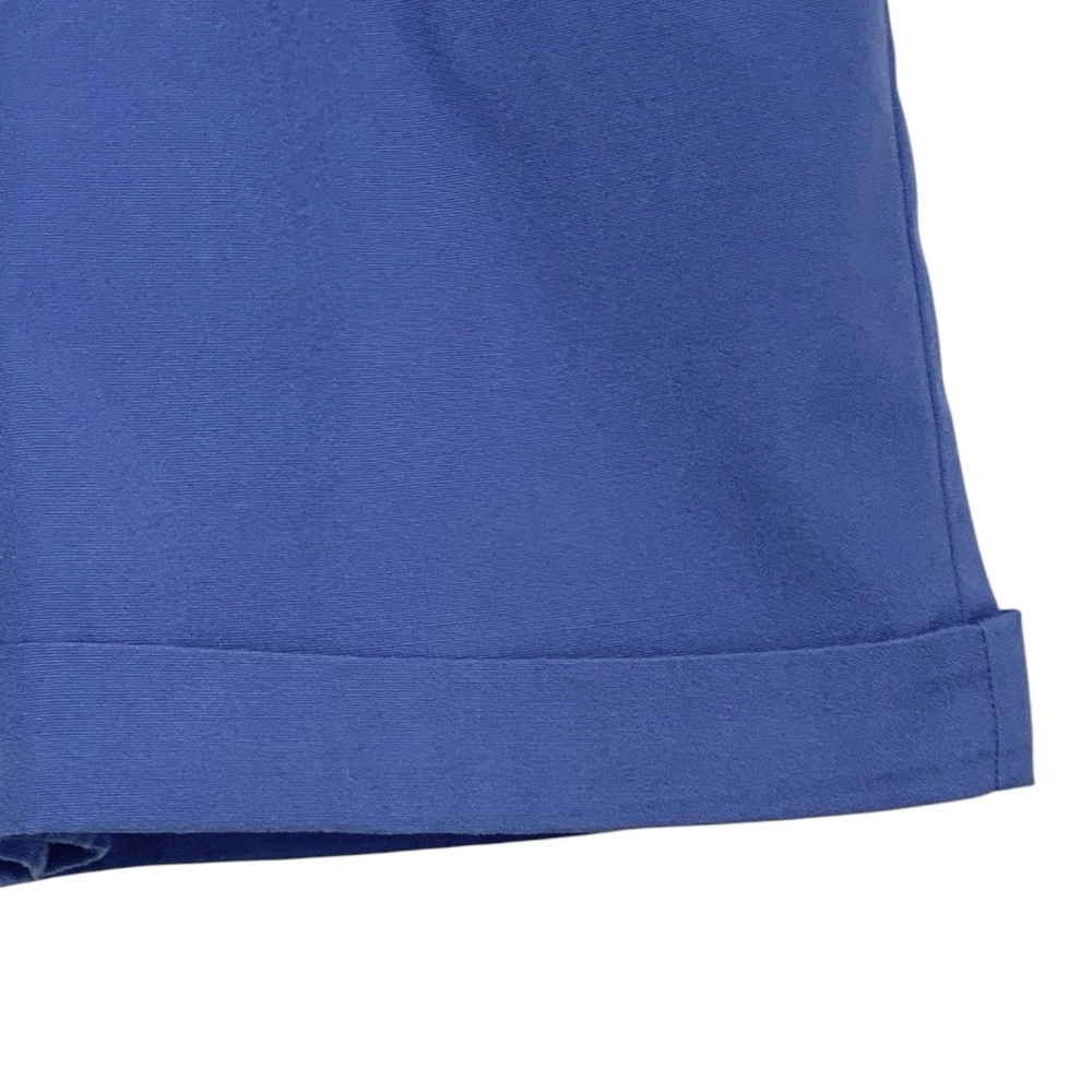 Vintage 80’s Mr. Toni Sportswear High Rise Pleated Shorts In Periwinkle Blue - Picture 5 of 14